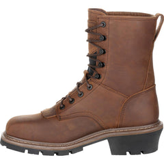 Rocky Square Toe Logger Composite Toe Waterproof Work Boot