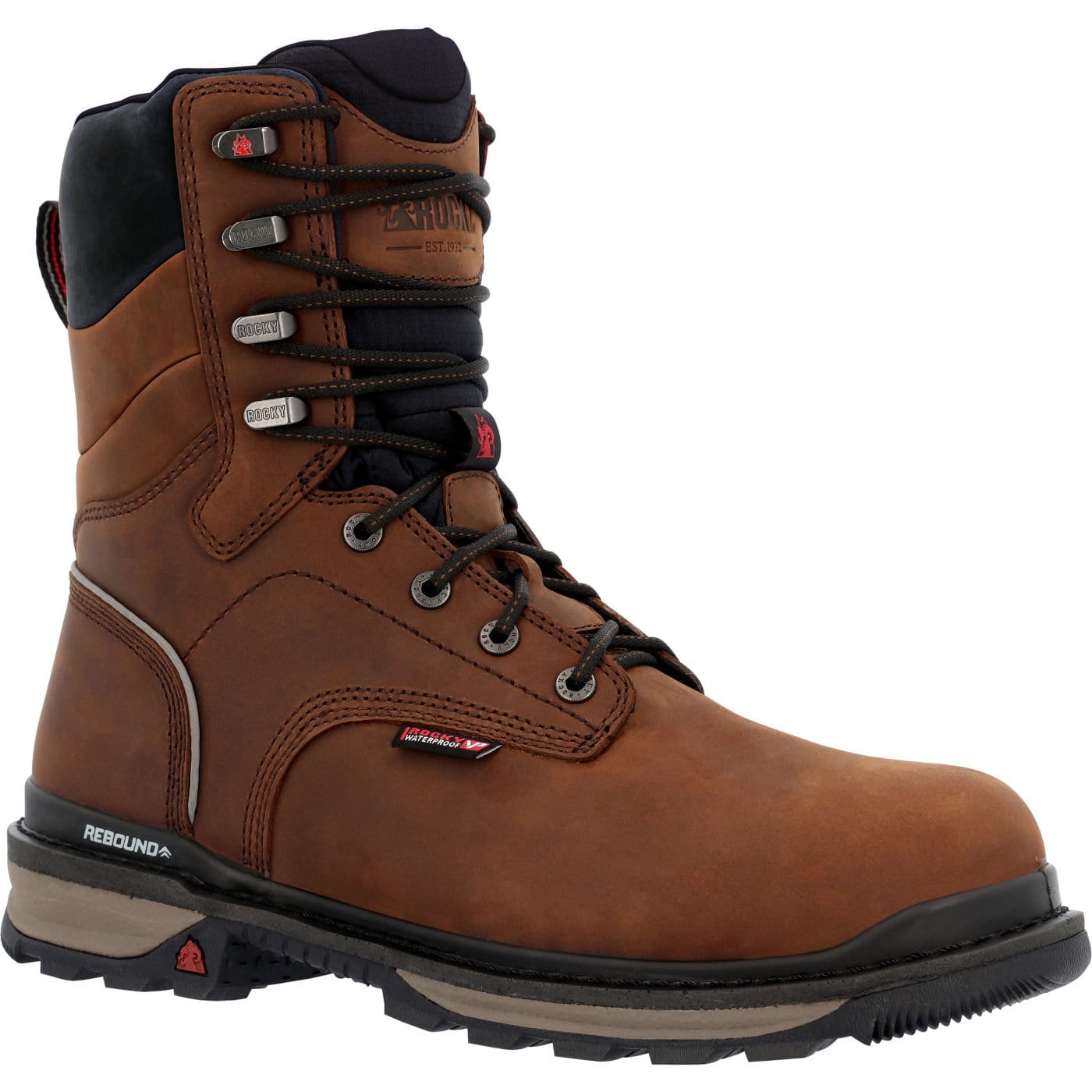 Rocky Rams Horn Waterproof Composite Toe Work Boot