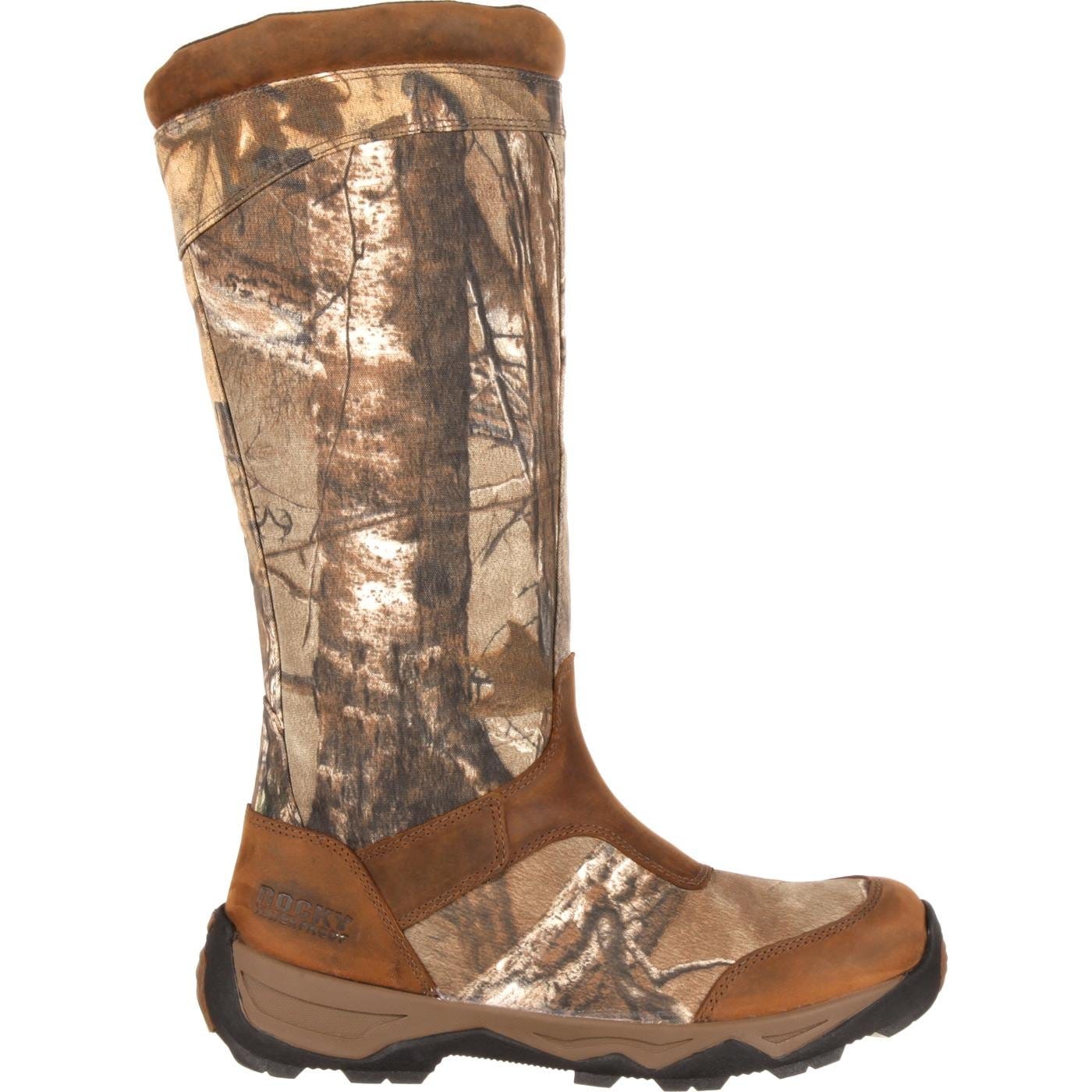 Rocky Retraction Waterproof Side-Zip Snake Boot