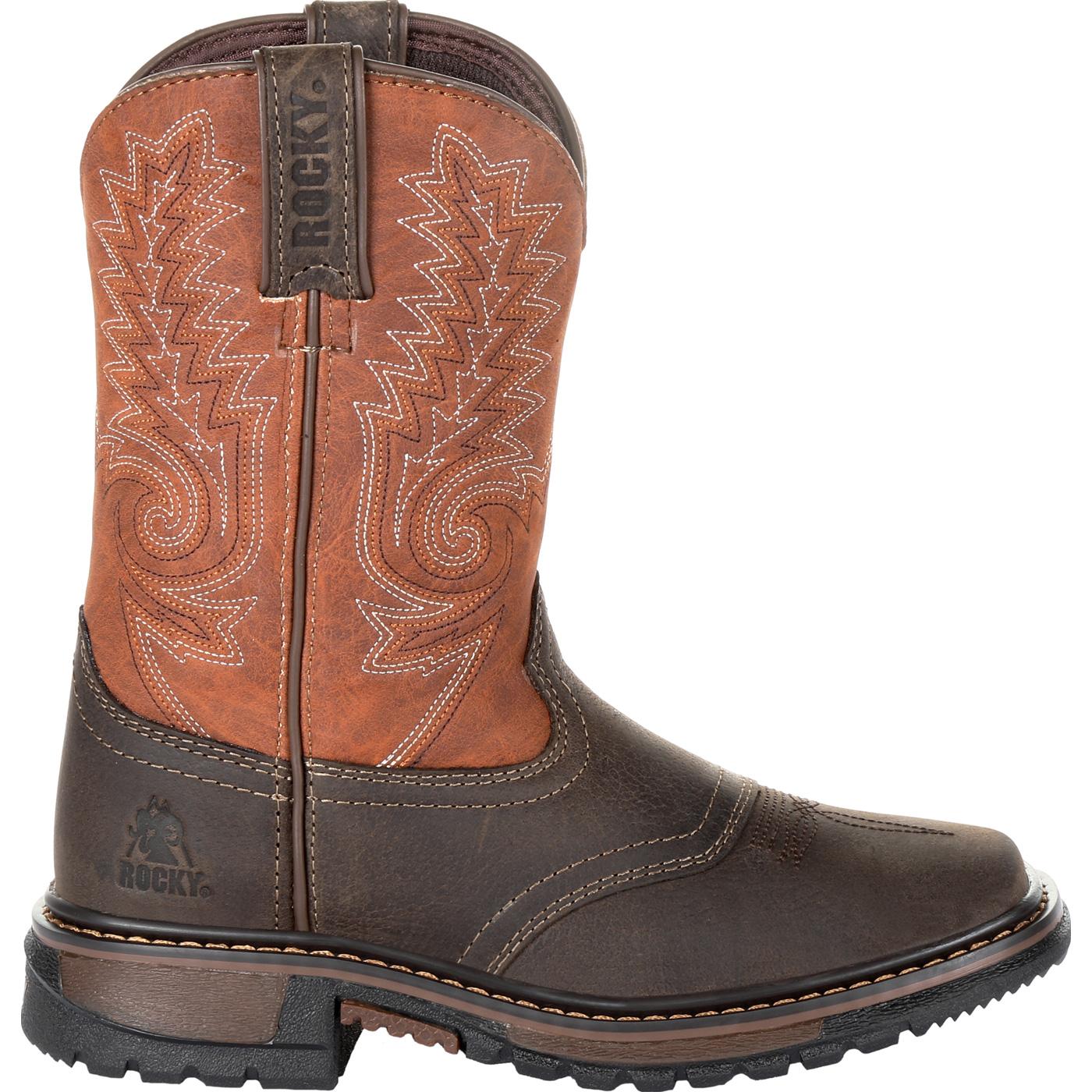 Rocky Big Kids' Ride FLX Western Boot