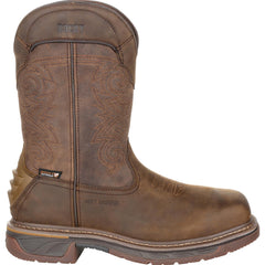 Rocky Square Toe Internal Met Guard Western Boot with TPU Heel Counter