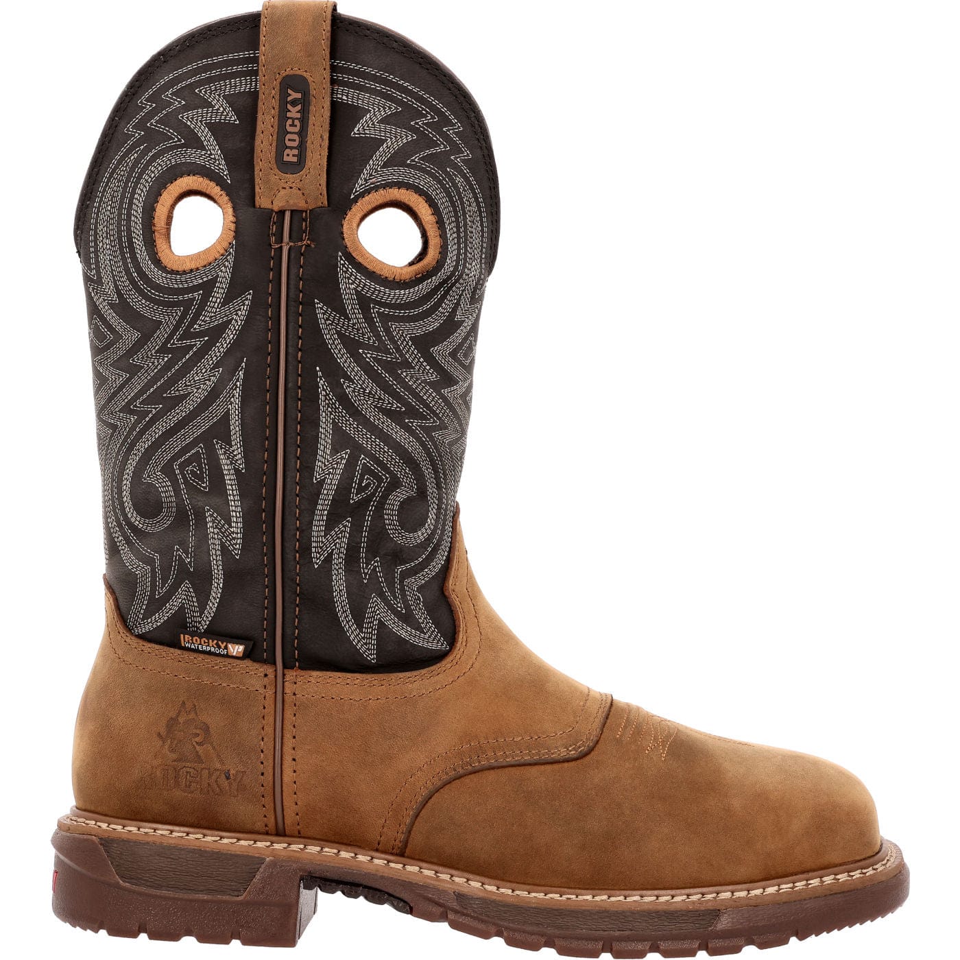 Rocky Original Ride FLX Waterproof Composite Toe Western Boot