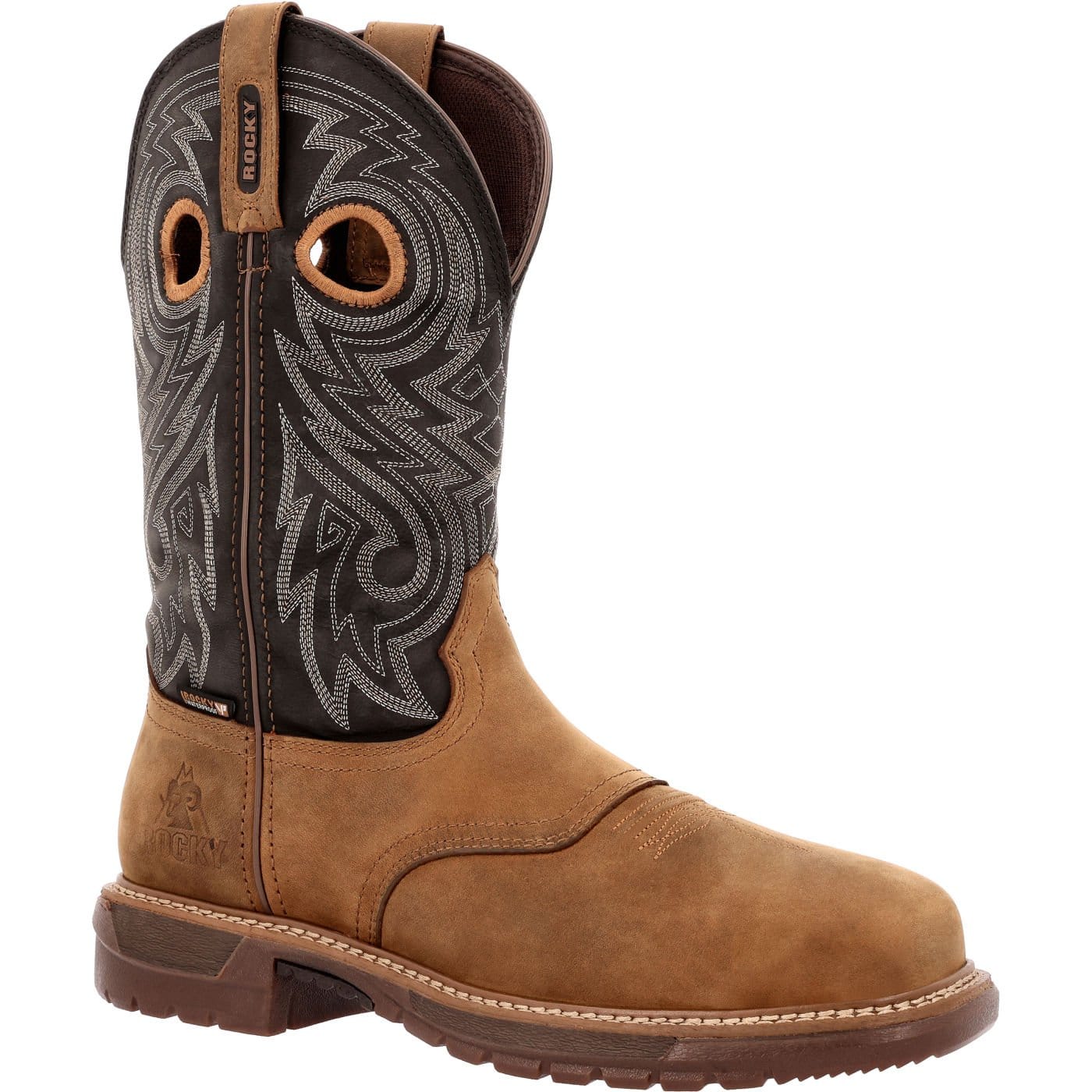 Rocky Original Ride FLX Waterproof Composite Toe Western Boot