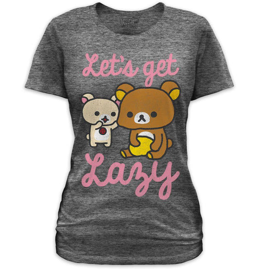 Camiseta juvenil con el logo de Rilakkuma Let's Get Lazy