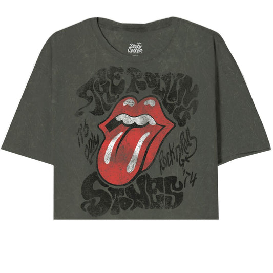 Rolling Stones Its Only Rock N Roll Oversize Crop