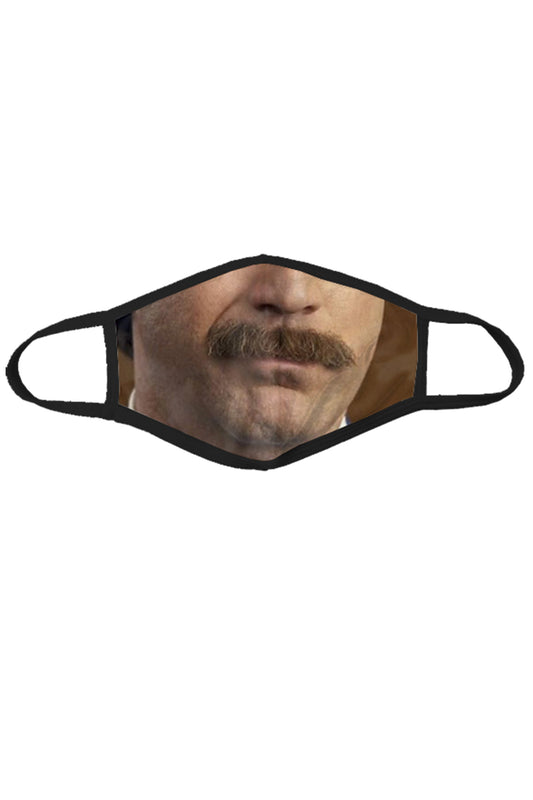 The Scotch Stache | Mustache Print Face Mask - Shinesty