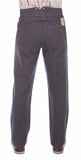 rangewear charcoal 97% cotton 3% spandex raised dobby stripe pant