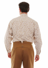 Scully Leather Ivory Paisley Shirt