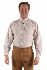 Scully Leather Ivory Paisley Shirt