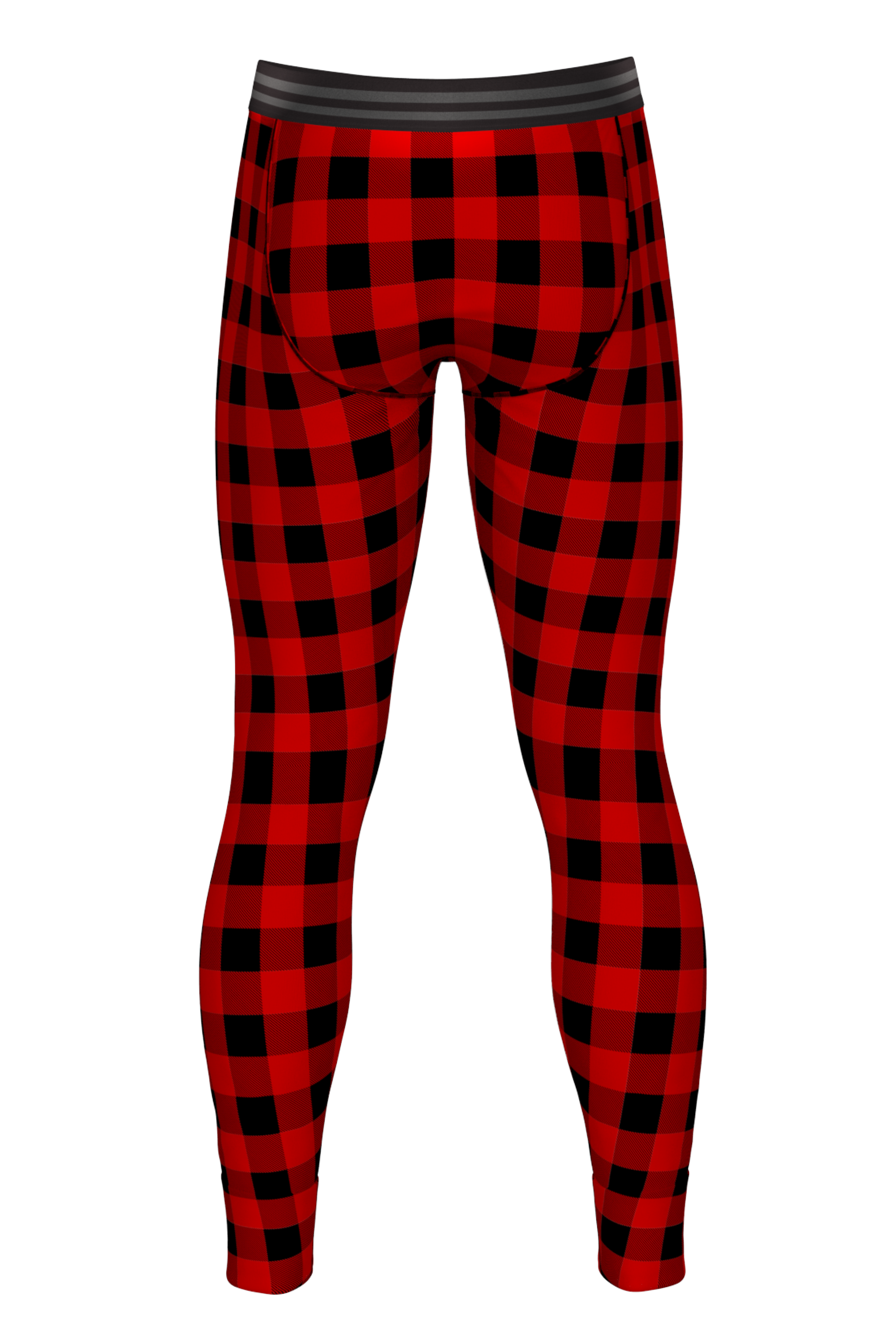 The Red & Black Lumberjack | Buffalo Check Ball Hammock® Long Johns