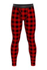 The Red & Black Lumberjack | Buffalo Check Ball Hammock® Long Johns