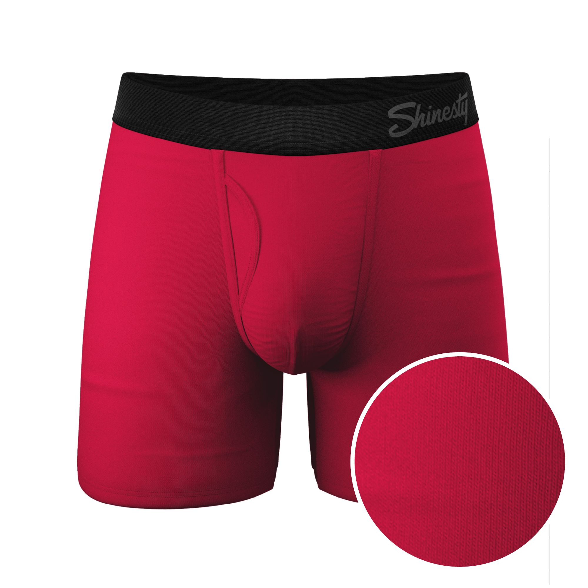 The Red Dress Effect | Red Ball Hammock® Pouch Underwear With Fly - Shinesty