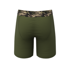 The Reinforcement | Tonal Camo Long Leg Ball Hammock® Pouch Underwear With Fly