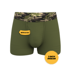 The Reinforcement | Tonal Camo Ball Hammock® Pouch Trunks Underwear