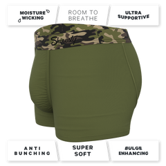 The Reinforcement | Tonal Camo Ball Hammock® Pouch Trunks Underwear