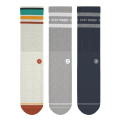 Retro Classics | Heel Hammock™ Crew Socks 3 Pack