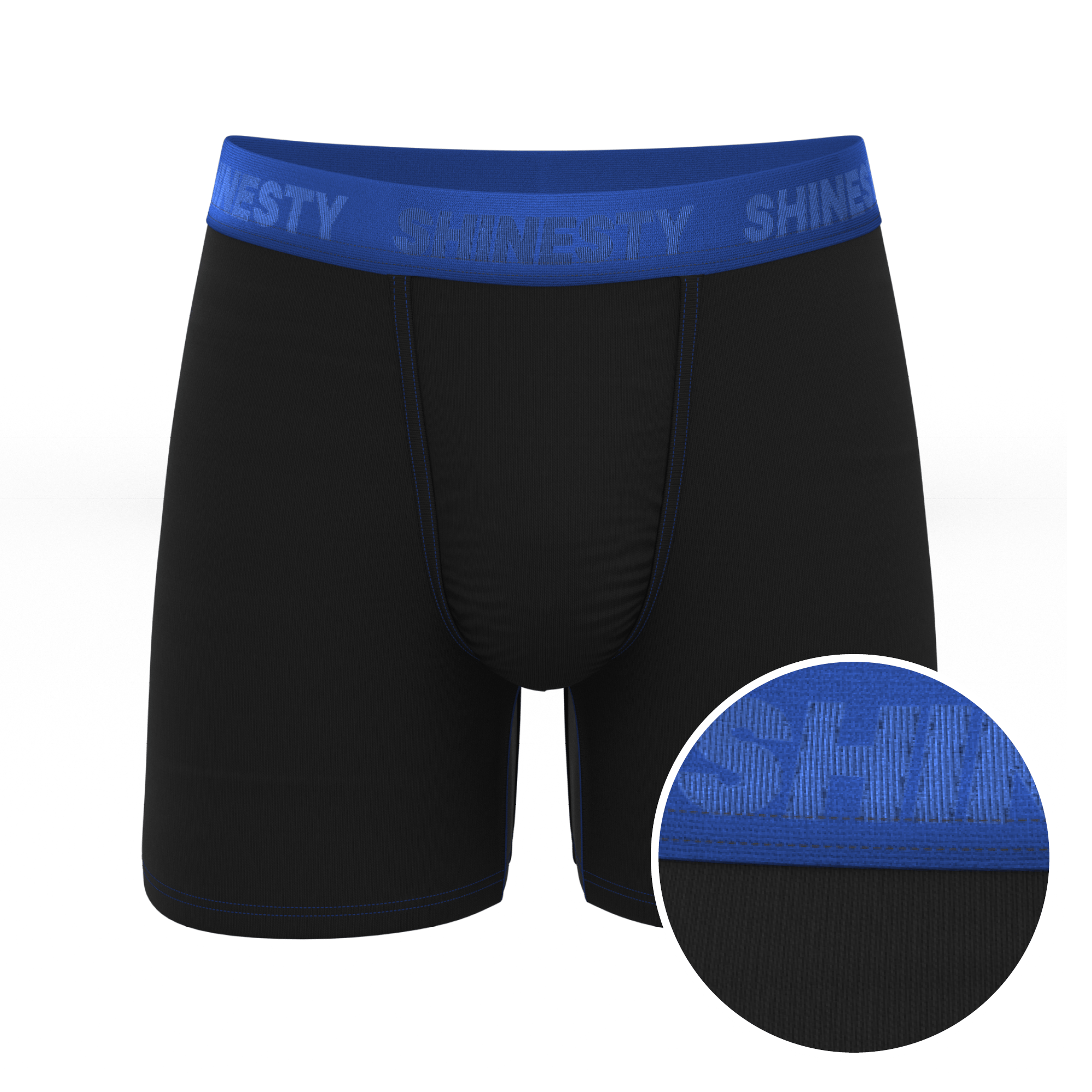 The Rhythm & Blues | Black and Blue Ball Hammock® Pouch Underwear - Shinesty