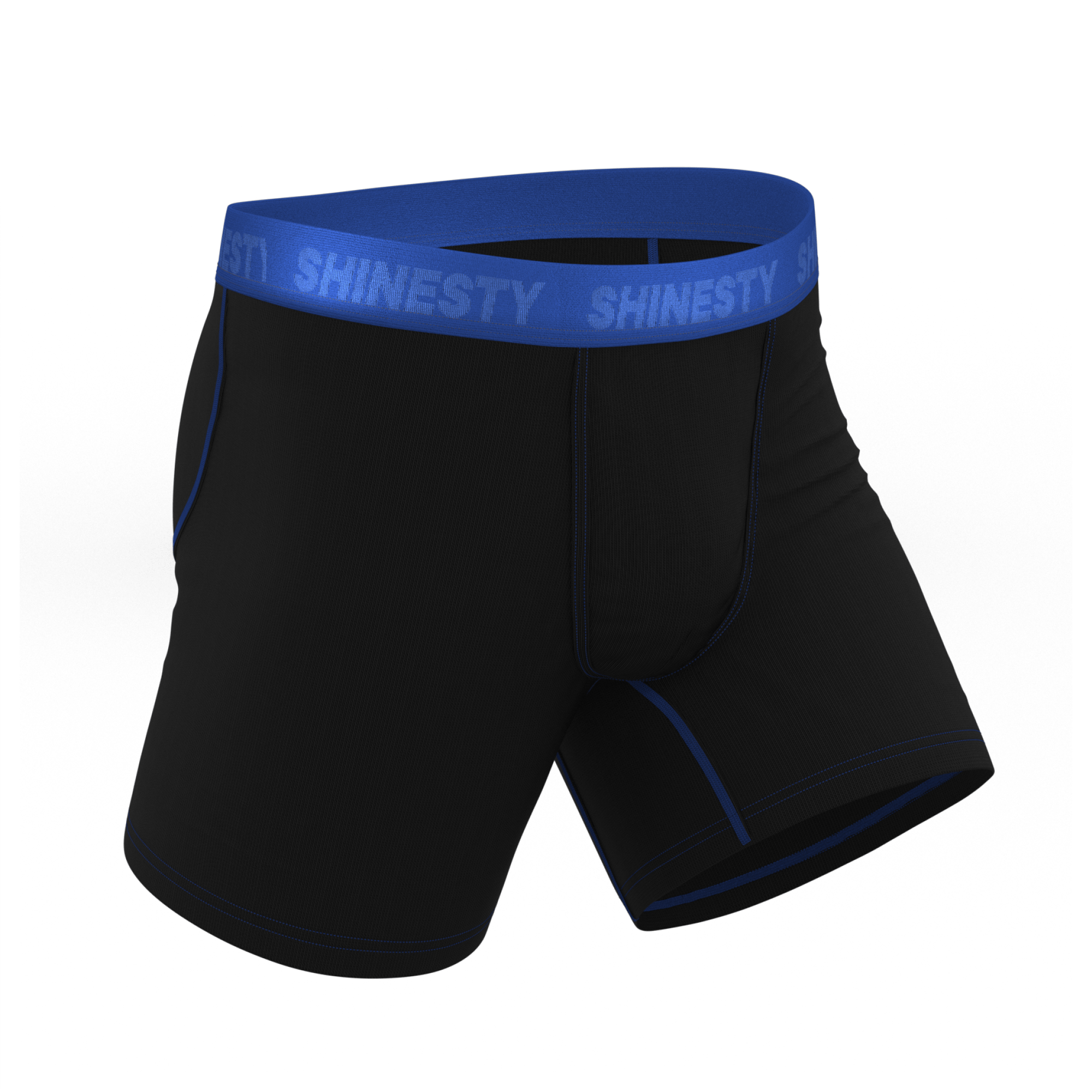 The Rhythm & Blues | Black and Blue Ball Hammock® Pouch Underwear - Shinesty