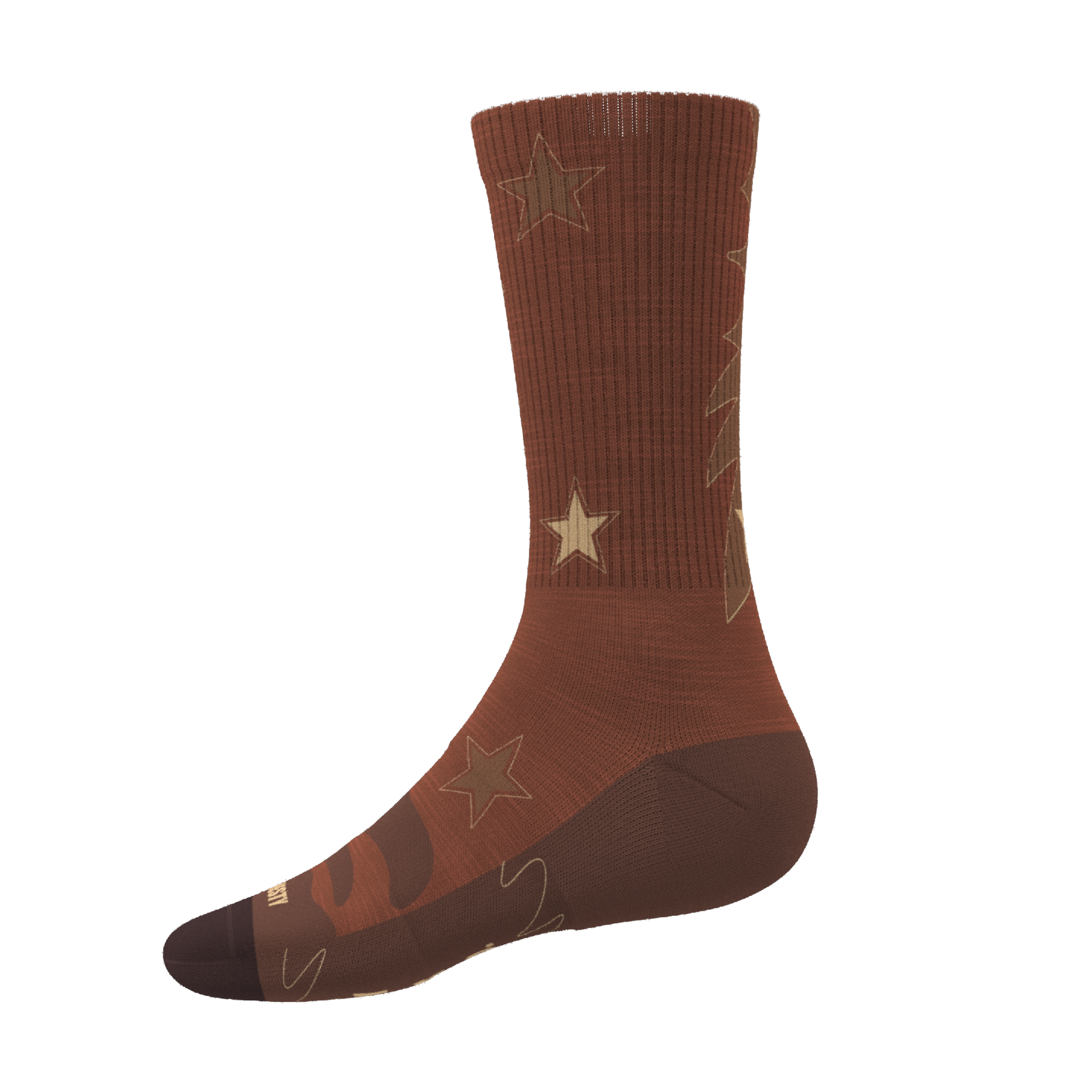 The Rodeo | Western Heel Hammock™ Crew Socks