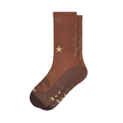 The Rodeo | Western Heel Hammock™ Crew Socks