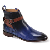 Giovanni Rustic Blue multi Mens shoe