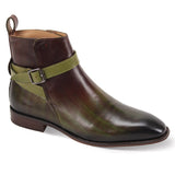 Giovanni Rustic Olive multi Mens shoe