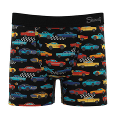 The Start Your Engines | Racecar Boy's Boxer Briefs