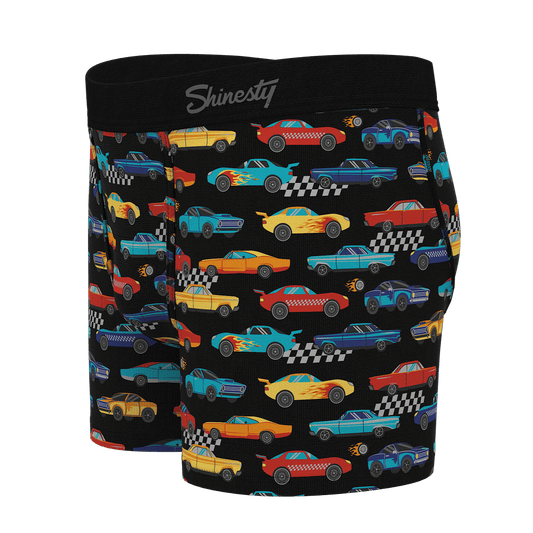 The Start Your Engines | Racecar Boy's Boxer Briefs