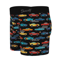 The Start Your Engines | Racecar Boy's Boxer Briefs