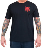 Christian Nguyen Samurai Skull Men's T-Shirt - Flyclothing LLC