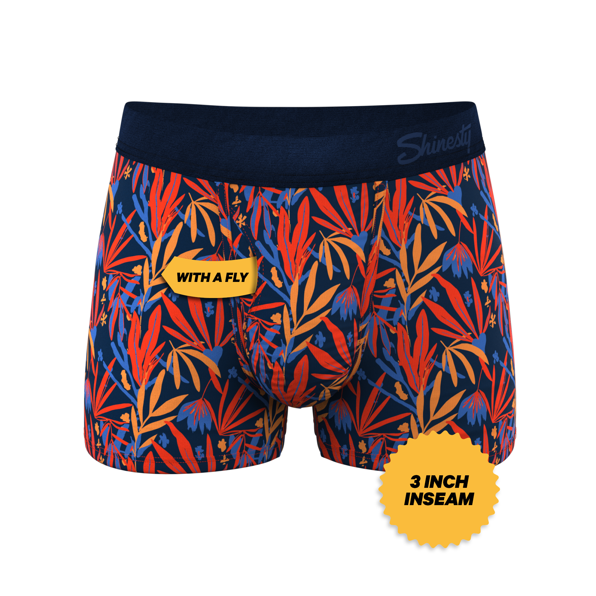 The San Diego Sunrise | Tropical Foliage Ball Hammock® Pouch Trunks Underwear