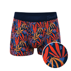 The San Diego Sunrise | Tropical Foliage Ball Hammock® Pouch Trunks Underwear