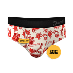 The Santa Slays | Christmas Toile Ball Hammock® Pouch Underwear Briefs