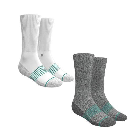 Santa's Bundle | Heel Hammock™ Crew Socks 6 Pack