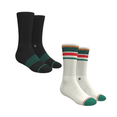 Santa's Bundle | Heel Hammock™ Crew Socks 6 Pack