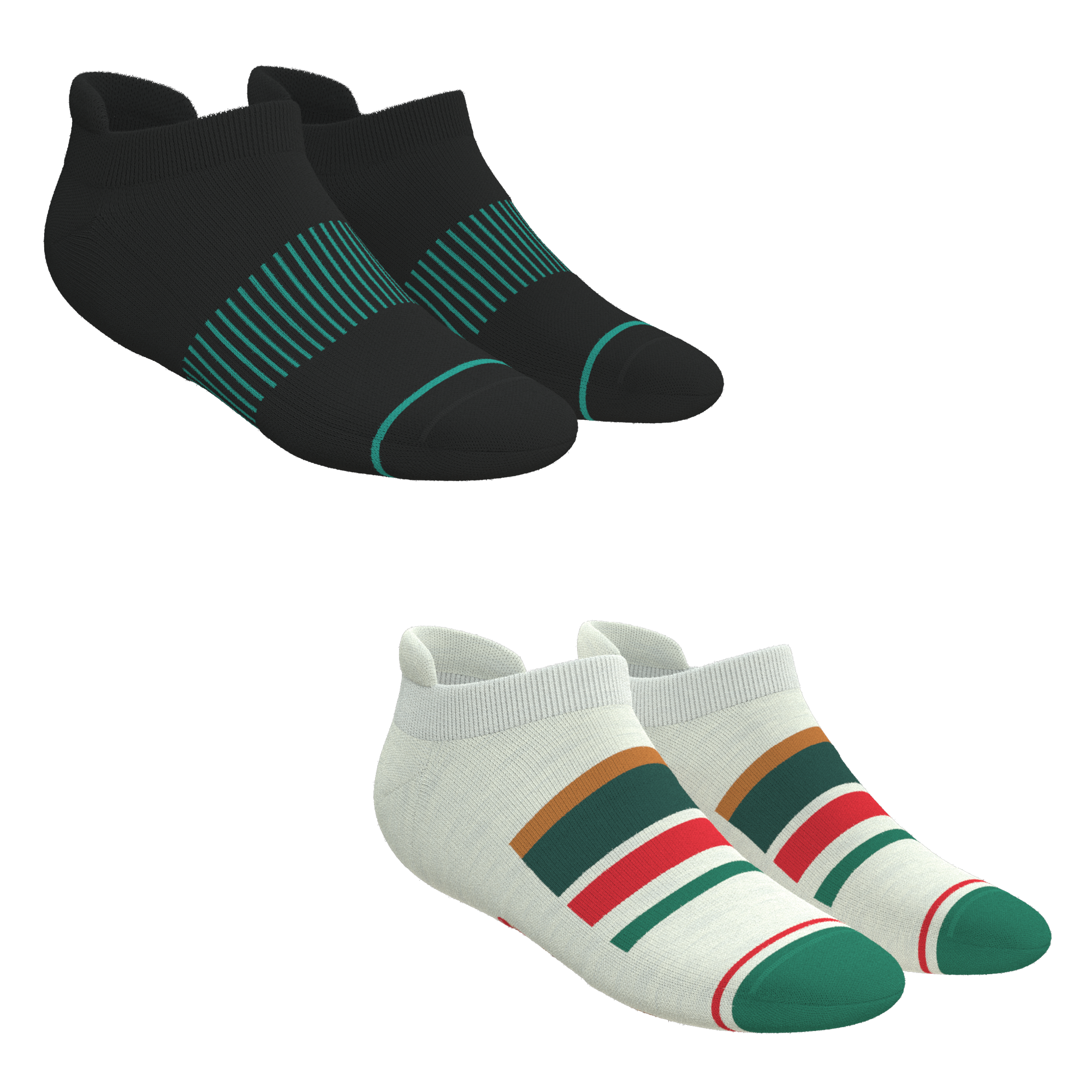 Santa's Bundle | Heel Hammock™ Ankle Socks 6 Pack