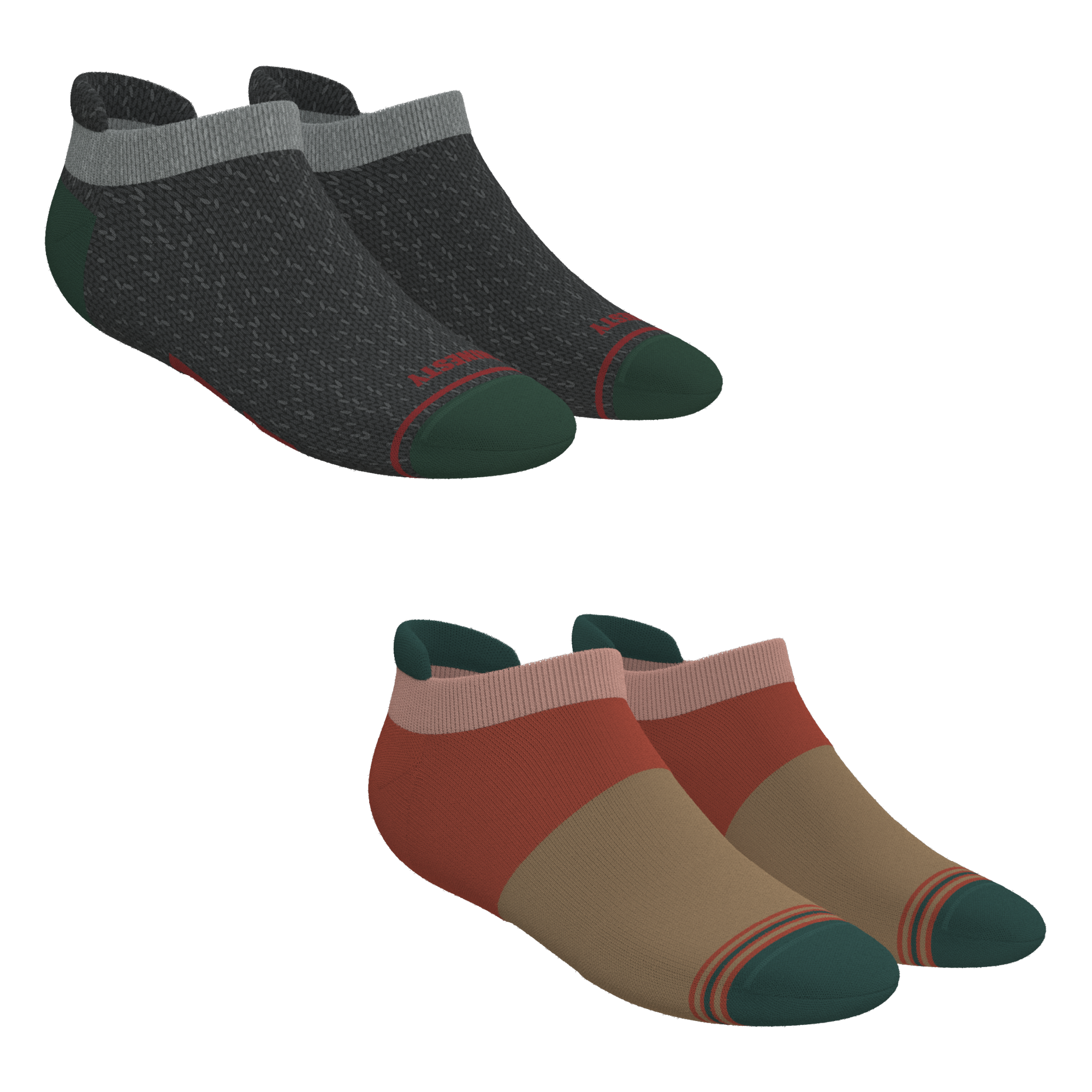 Santa's Bundle | Heel Hammock™ Ankle Socks 6 Pack