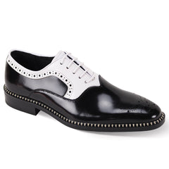 Giovanni Sawyer Blk/wht Mens shoe