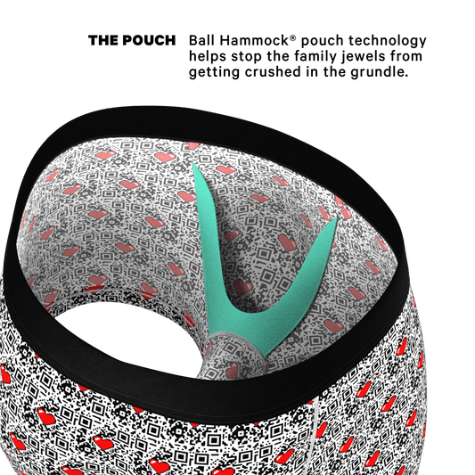 The Scan Me | QR Code Ball Hammock® Pouch Trunks Underwear