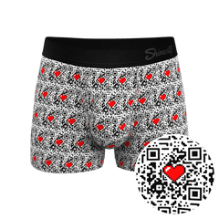 The Scan Me | QR Code Ball Hammock® Pouch Trunks Underwear