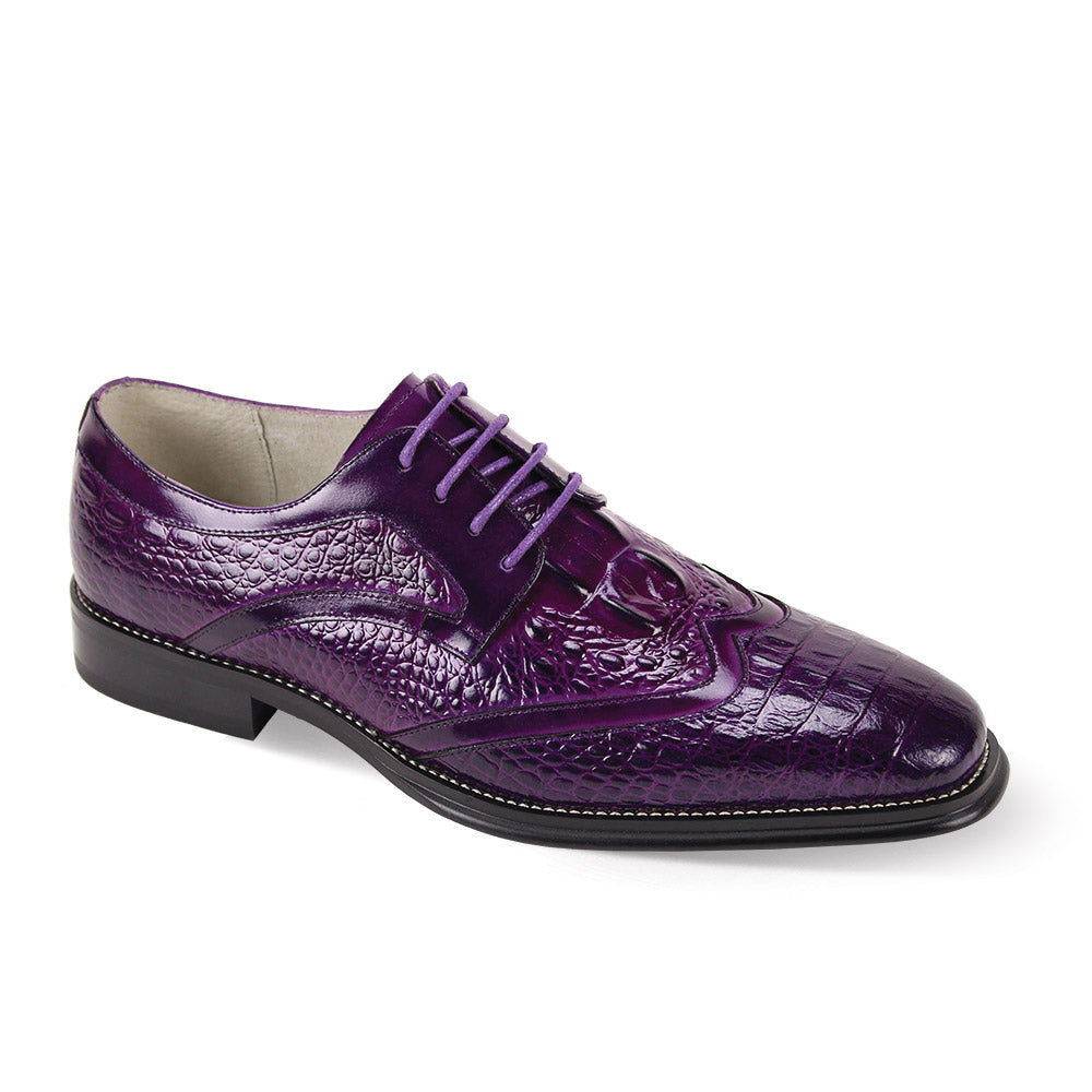 Giovanni Shane Purple Mens shoe