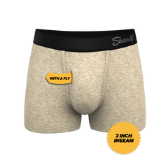 The Silver Fox | Oatmeal Heather Ball Hammock® Pouch Trunks Underwear