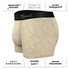 The Silver Fox | Oatmeal Heather Ball Hammock® Pouch Trunks Underwear