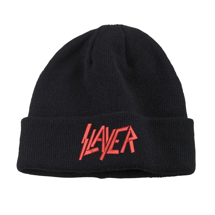 Slayer Logo Beanie - Flyclothing LLC