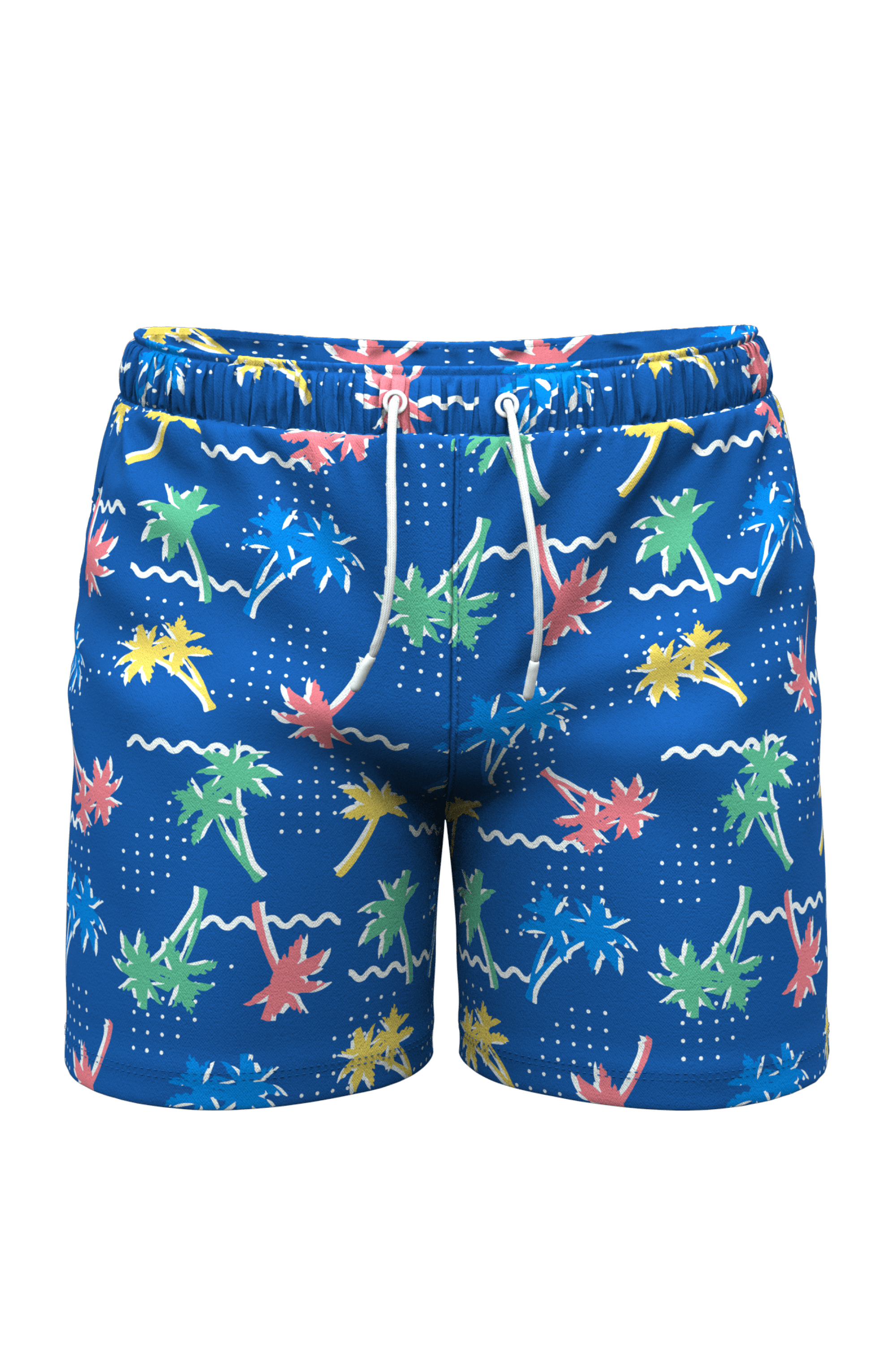 The SPF 69 | Retro Tropical  Ball Hammock® Pouch 5" Swim Trunks - Shinesty