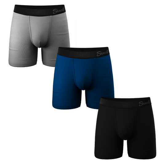 The Solid Dude | Ball Hammock® Boxer Brief 3 Pack - Shinesty