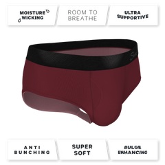 The Sommelier | Burgundy Ball Hammock® Pouch Underwear Briefs