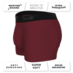 The Sommelier | Burgundy Ball Hammock® Pouch Trunks Underwear