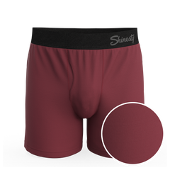 The Sommelier | Burgundy Boxers