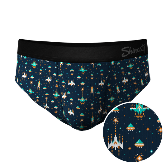 The Space Commando | Spaceship Ball Hammock® Pouch Underwear Briefs